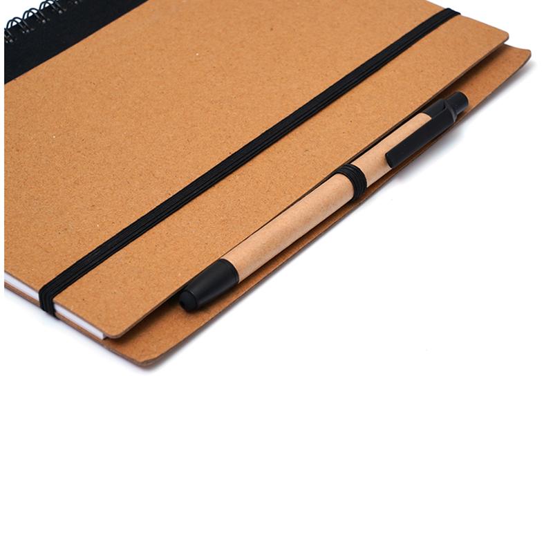 Custom Recycled Notebook With Stylus Pen